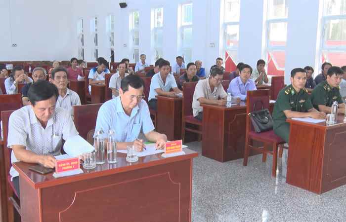 Đồn Biên Phòng Vĩnh Châu tập huấn chuyên sâu Luật Biên phòng Việt Nam  