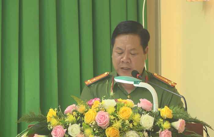Công an huyện Mỹ Xuyên sơ kết 6 tháng đầu năm 2022