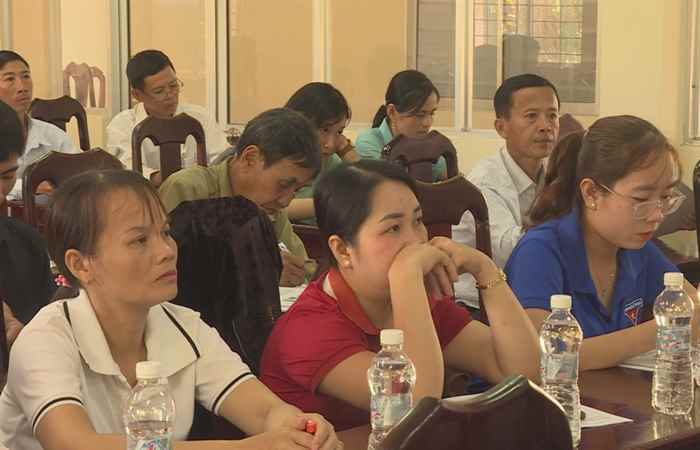 Cù Lao Dung: Tập huấn truyền thông về giảm nghèo thông tin