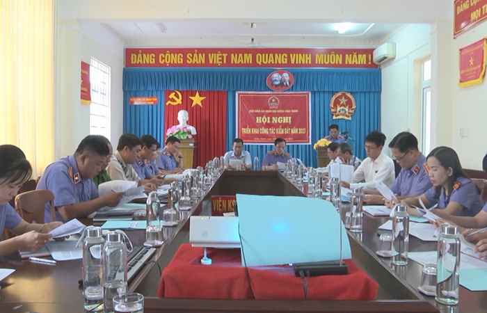 Viện Kiểm sát Nhân dân huyện Châu Thành tổng kết năm 2022