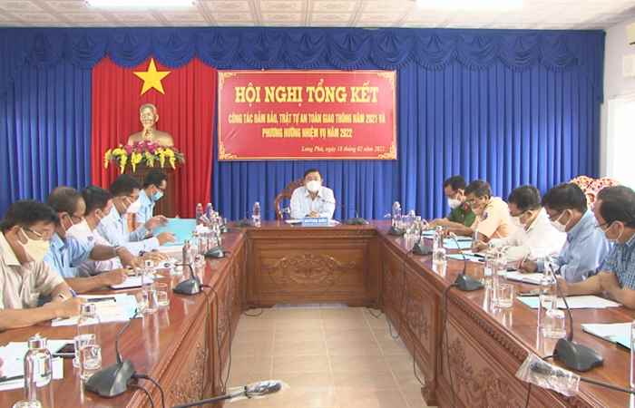 Long Phú tổng kết công tác An toàn giao thông năm 2021