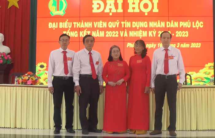Thạnh Trị: Quỹ tín dụng Nhân dân Phú Lộc Đại hội Đại biểu thành viên