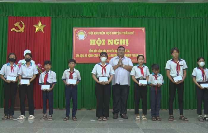Trần Đề: Hội Khuyến học tổng kết công tác năm 2023  