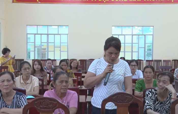 Trần Đề: Hội LHPN tổ chức cuộc đối thoại giữa lãnh đạo UBND huyện với các hộ kinh doanh, doanh nghiệp, tổ hợp tác