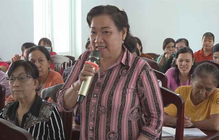 Long Phú: Đối thoại giữa Chính quyền địa phương với doanh nghiệp nữ  