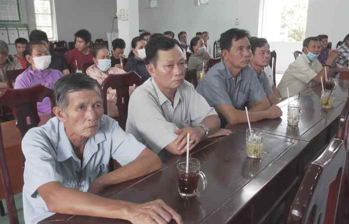 Châu Thành: Đại biểu HĐND các cấp tiếp xúc cử tri xã Hồ Đắc Kiện 