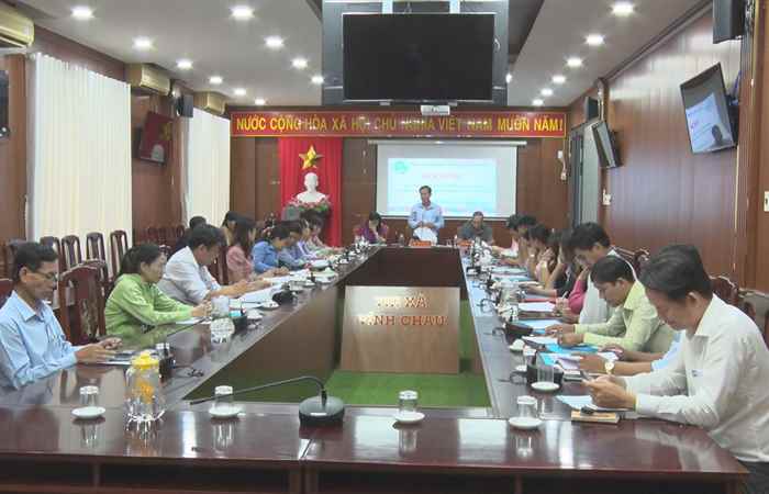 Thị xã Vĩnh Châu triển khai thực hiện Dự án 08 “thực hiện bình đẳng giới và giải quyết những vấn đề cấp thiết đối với phụ nữ và trẻ em”