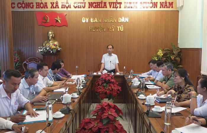 Mỹ Tú: Họp Tổ đại biểu HĐND tỉnh Sóc Trăng