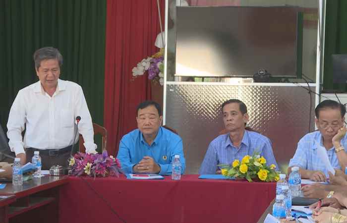Kế Sách: Thẩm tra kết quả xây dựng Nông thôn mới nâng cao xã Ba Trinh