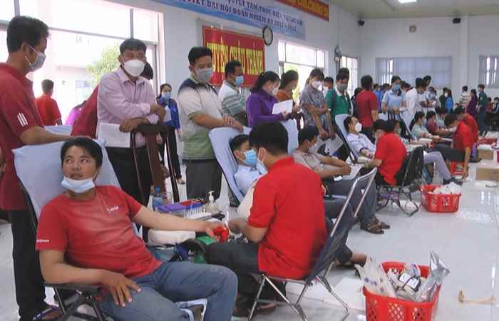 Châu Thành: Hiến máu tình nguyện đợt 2 năm 2022