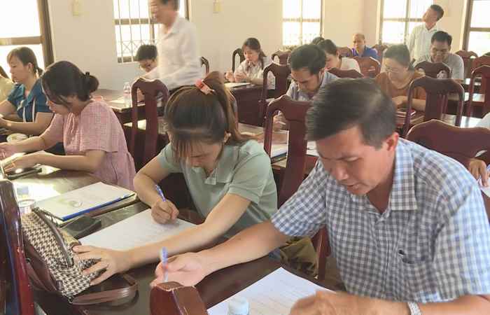 Kế Sách: Tập huấn tuyên truyền, vận động hiến máu tình nguyện