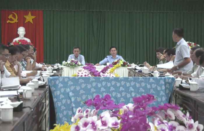 Châu Thành đánh giá thực hiện dự án, tiểu dự án thuộc các Chương trình mục tiêu Quốc gia