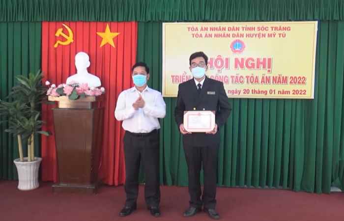  Mỹ Tú: Toà án nhân dân đã giải quyết được 301 vụ việc năm 2021