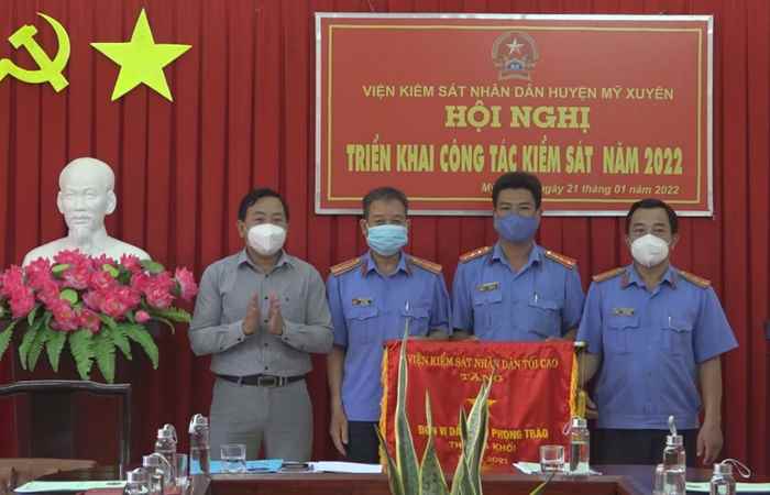 Viện Kiểm sát nhân dân huyện Mỹ Xuyên triển khai nhiệm vụ năm 2022
