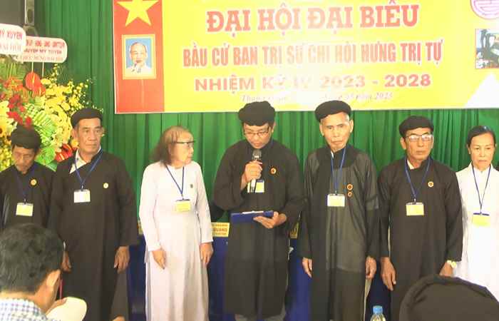Đại hội Đại biểu m Ban Trị sự Chi hội Hưng Trị Tự lần thứ IV, nhiệm kỳ 2023 - 2028