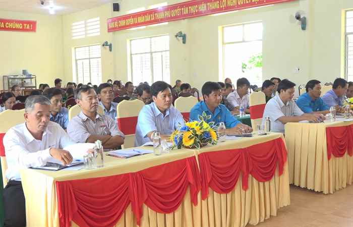 Đại biểu HĐND các cấp tỉnh Sóc Trăng tiếp xúc cử tri xã Thạnh Phú, xã Thạnh Quới