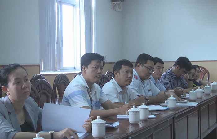 Sở KH&CN tỉnh Sóc Trăng làm việc tại huyện Châu Thành