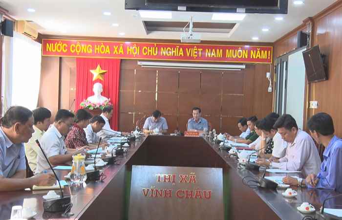 Vĩnh Châu: Họp Ban Chỉ đạo phòng, chống dịch 9 tháng của năm 2023