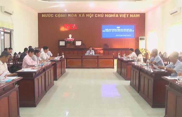 Thạnh Trị: Triển khai Kế hoạch thực hiện Chương trình mục tiêu Quốc gia