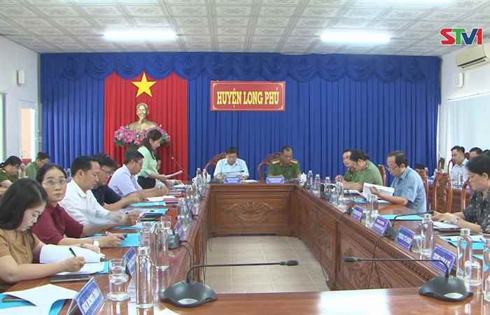 Long Phú: Đánh giá tiến độ thực hiện cao điểm 90 ngày, đêm thu nhận, kích hoạt Tài khoản định danh điện tử