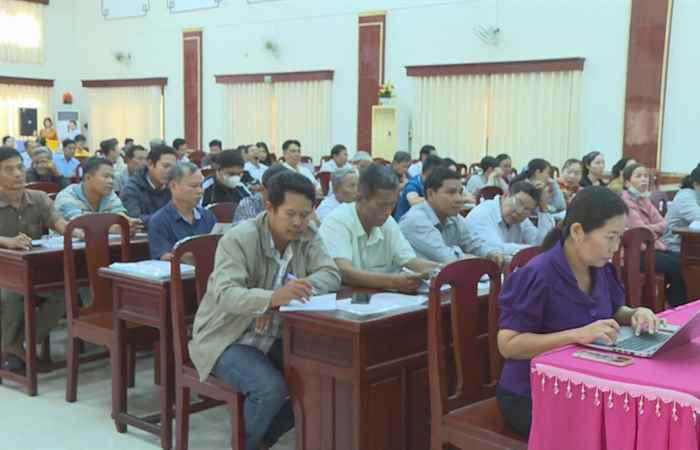 Tập huấn nâng cao năng lực cho công đồng chương trình mục tiêu quốc gia 2024