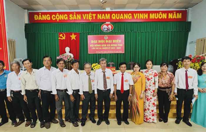 Mỹ Tú: Đại hội Hội Nông dân xã Hưng Phú lần thứ XII, nhiệm kỳ 2023 - 2028