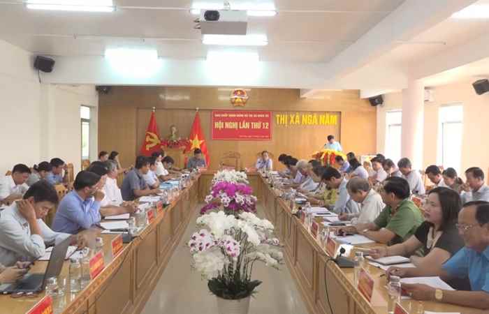 Ban Chấp hành Đảng bộ thị xã Ngã Năm triển khai nhiệm vụ quý 2-2023