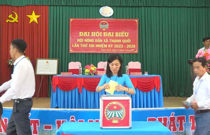 Đại hội Đại biểu Hội Nông dân các xã Hòa Tú 1, Hoà Tú 2 và Thạnh Quới