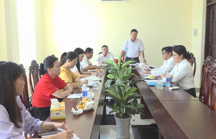 HĐND huyện Mỹ Xuyên giám sát hoạt động hòa giải, đối thoại tại Tòa án nhân dân và án tồn năm 2022