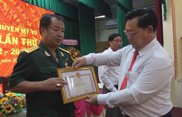 Mỹ Tú: Đại hội Đại biểu hội Cựu Chiến binh lần thứ VIII nhiệm kỳ 2022-2027