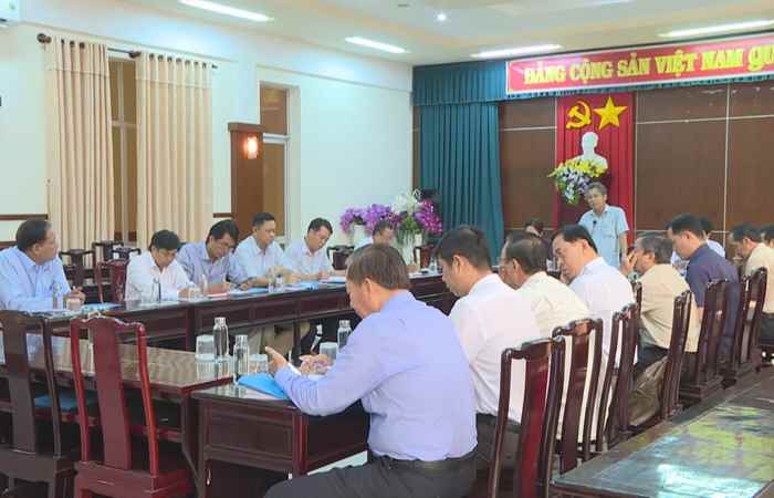 Họp Tổ đại biểu HĐND tỉnh, đơn vị Huyện Kế Sách