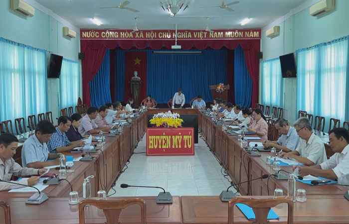 Huyện Mỹ Tú triển khai các giải pháp phòng, chống dịch bệnh trong thời gian tới