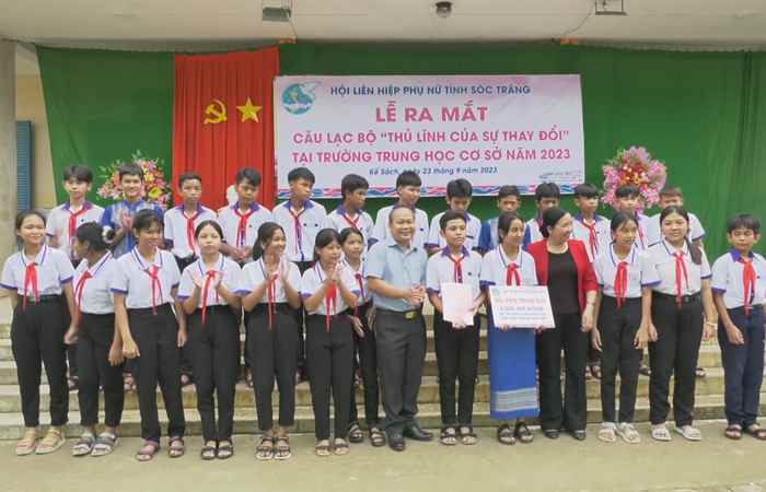 Kế Sách: Ra mắt Câu Lạc Bộ “Thủ lĩnh của sự thay đổi”