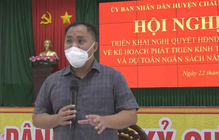 Huyện Châu Thành giao chỉ tiêu kinh tế - xã hội năm 2022 cho các đơn vị, xã, thị trấn