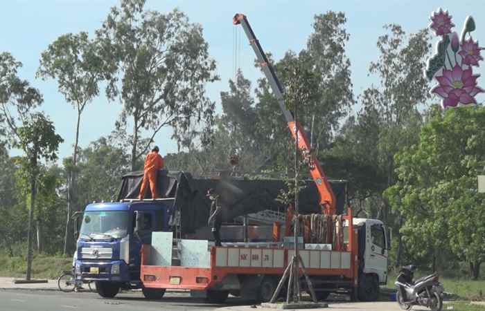  Long Phú chỉnh trang đô thị đón xuân Nhâm Dần 2022
