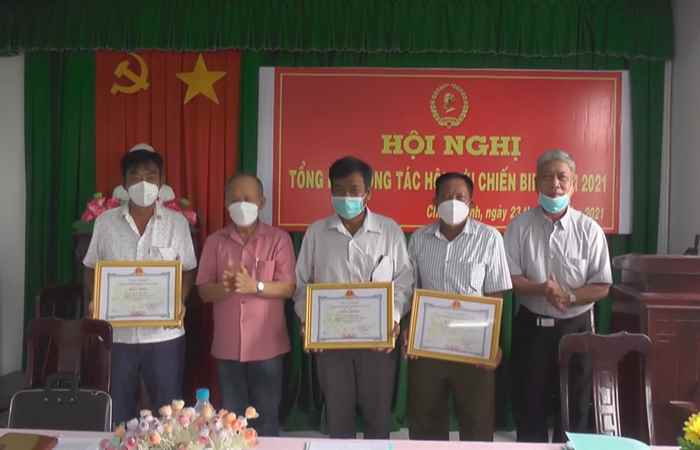 Hội Cựu Chiến binh huyện Châu Thành tổng kết năm 2021