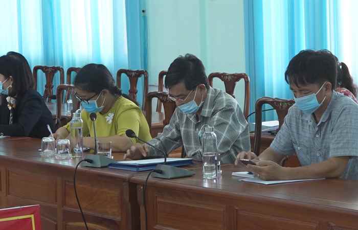UBND tỉnh Sóc Trăng kiểm tra việc thực hiện chính sách hỗ trợ người bị ảnh hưởng dịch COVID-19 tại huyện Mỹ Tú