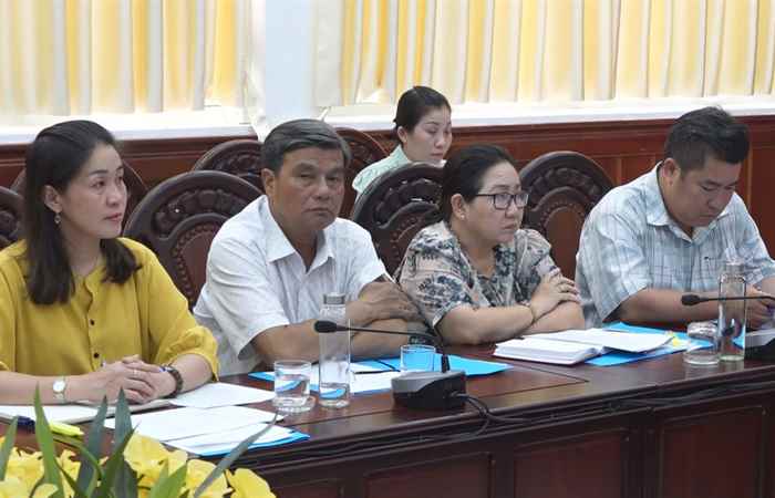 Lãnh đạo huyện Châu Thành kiểm tra tiến độ thực hiện Chương trình mục tiêu Quốc gia tại địa phương