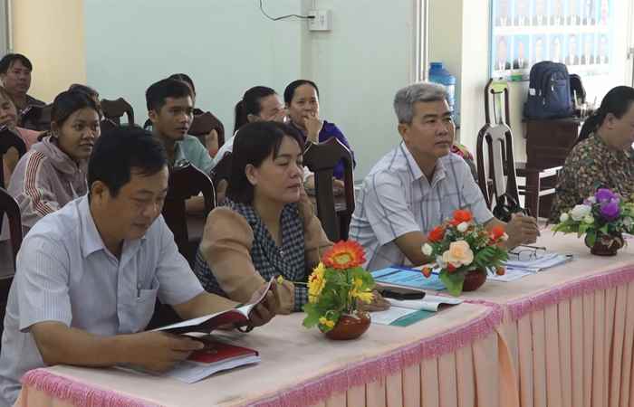Mỹ Tú: Hội LHPN đối thoại về chính sách tại 3 xã Mỹ Thuận, Thuận Hưng và Phú Mỹ