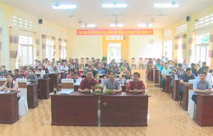 Hội nghị tuyên truyền, giáo dục, nâng cao nhận thức và trách nhiệm các cấp, các ngành và toàn xã hội về công tác giảm nghèo năm 2024