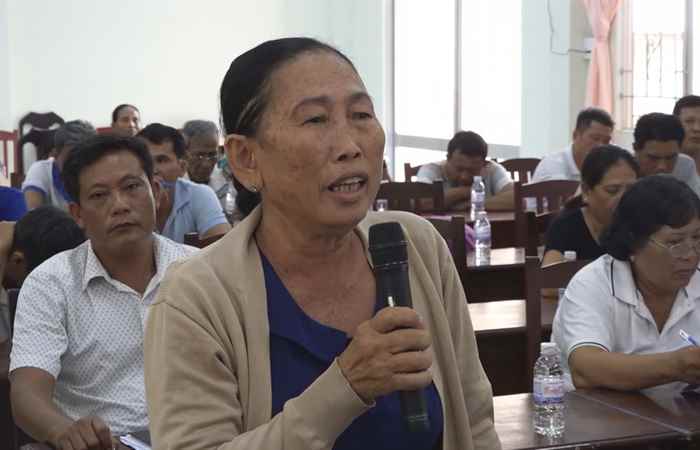 Đại biểu HĐND tiếp xúc cử tri huyện Mỹ Tú