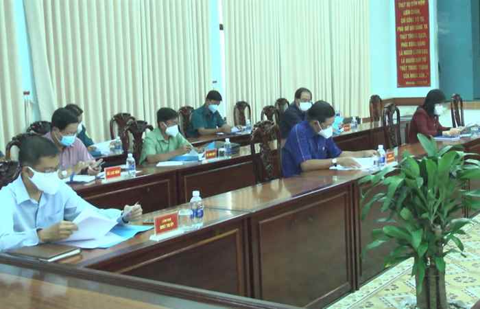 Đảng ủy Quân sự Vĩnh Châu thực hiên tốt nhiệm vụ năm 2021 