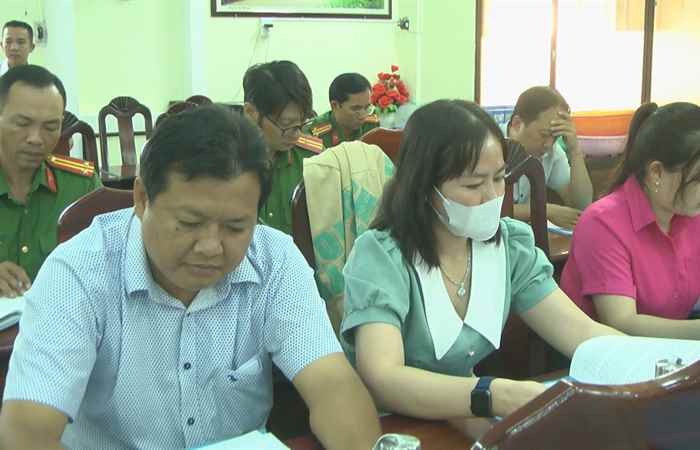 Mỹ Xuyên: UBND huyện tổng kết công tác tư pháp năm 2023