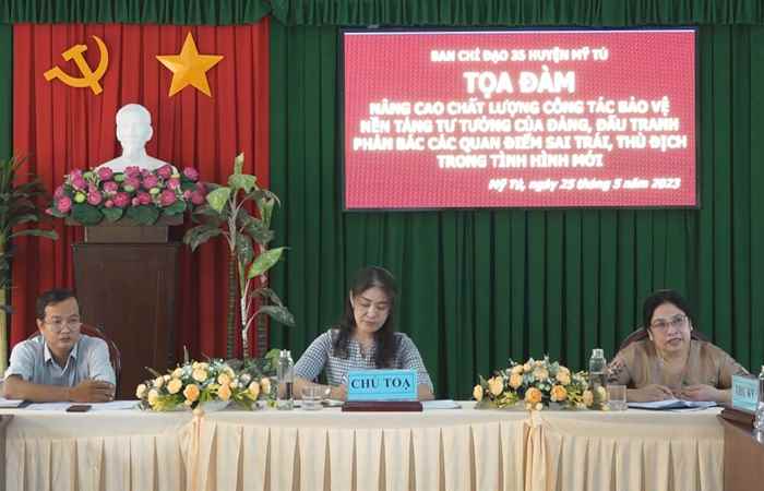 Toạ đàm “Nâng cao chất lượng công tác bảo vệ nền tảng tư tưởng của Đảng, đấu tranh phản bác các quan điểm sai trái, thù địch trong tình hình mới”