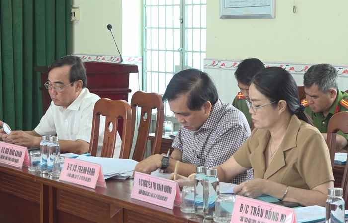 Mỹ Xuyên xét duyệt nghĩa vụ quân sự đợt 1 năm 2023