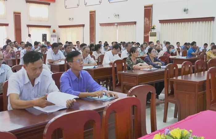 Kế Sách: Tập huấn nghiệp vụ và kiến thức pháp luật cho hòa giải viên ở cơ sở