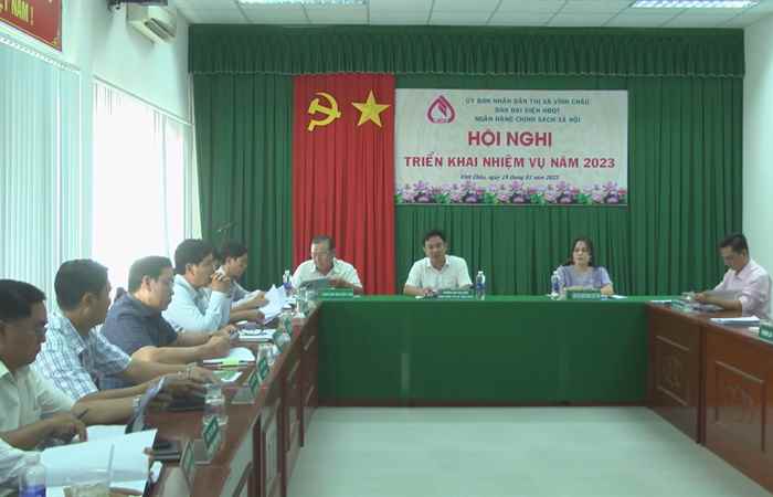 Vĩnh Châu: Ngân hàng Chính sách xã hội tổng kết năm 2022