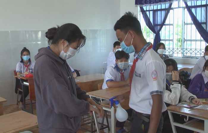 Công tác phòng, chống dịch bệnh COVID-19 của ngành Giáo dục thị xã Vĩnh Châu