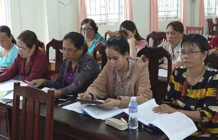 Mỹ Tú: Hội LHPN tập huấn vận hành Tổ truyền thông cộng đồng  