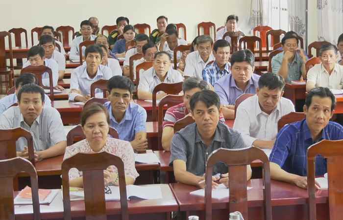 Kế Sách: Tập huấn nghiệp vụ công tác kiểm tra, giám sát, kỷ luật Đảng  